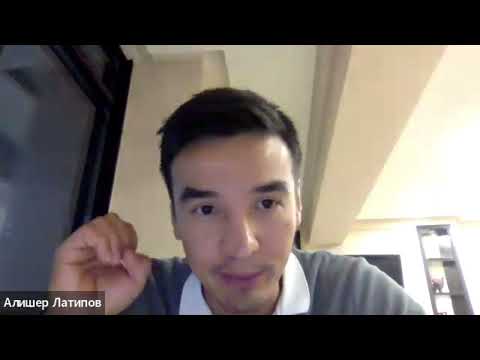 Кадр из видео об опыте работы с командой Алишера Латипова